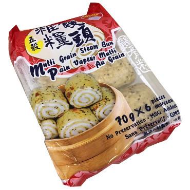 五谷杂粮馒头<br>Multi-grain Steam Bun