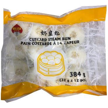 奶黄包<br>Custard Steam Bun