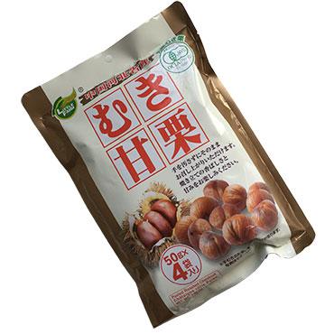 有机烤板栗<br>Organic Chestnuts