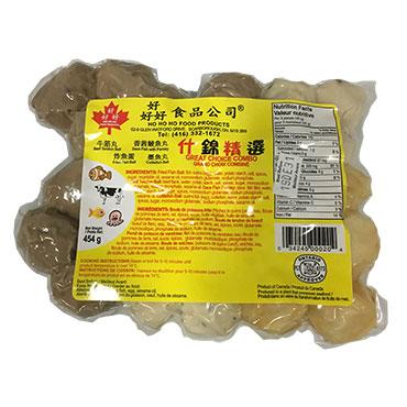 香茜鲮鱼丸•炸鱼蛋•墨鱼丸•牛筋丸<br>Great Choice Combo