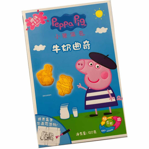 赠送礼品•背面涂鸦<br>小猪佩奇牛奶曲奇