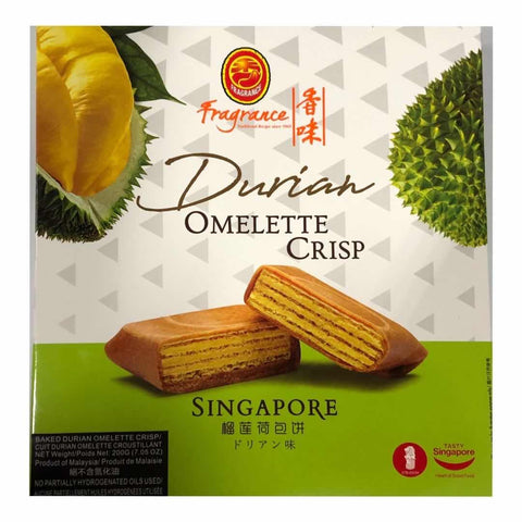 榴莲荷包饼<br>新加坡本土品牌Fragrance