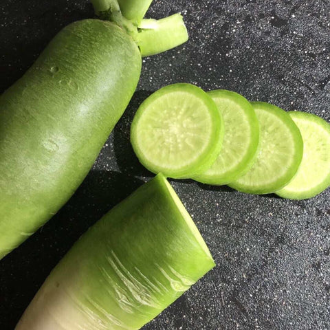 有机方式种植<br>老吴农场青萝卜