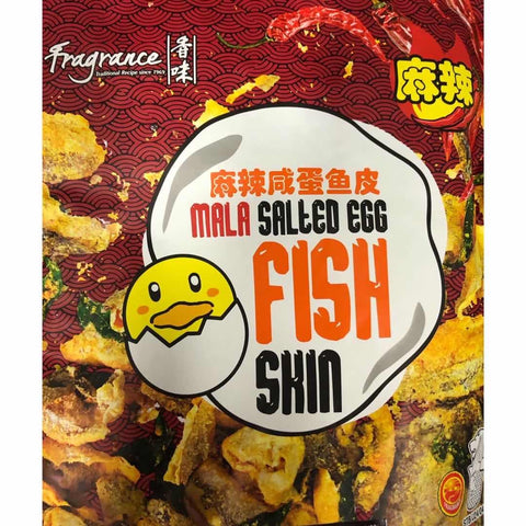 麻辣咸蛋鱼皮<br>新加坡本土品牌Fragrance
