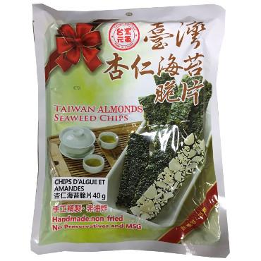 手工精制<br>台湾杏仁海苔脆片