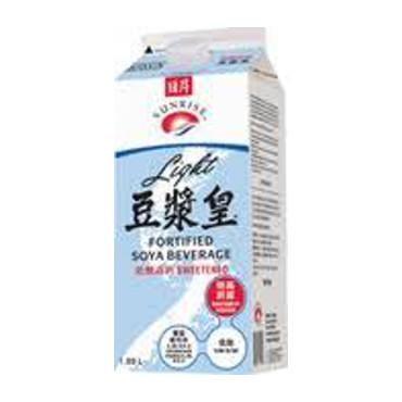 日升低糖高钙豆浆皇<br>Sunrise Light Sweet Fortified Soy Beverage